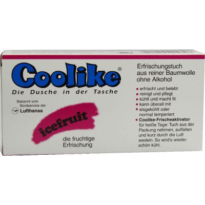 Coolike Erfrischungstuch Duftnote icefruit