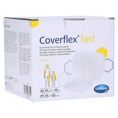 COVERFLEX fast Schlauchverb.Gr.4 10,75cmx10 m weiss