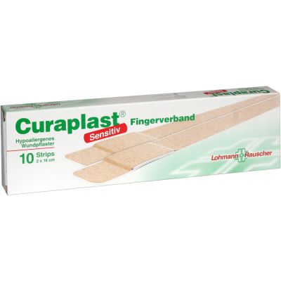 CURAPLAST Fingerverb.sensitiv 2x18 cm