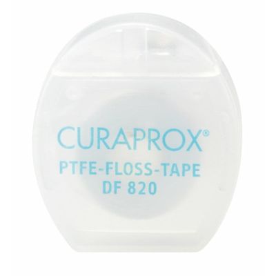 CURAPROX DF 820 Interd.Tape m.Chlorhexidin Spender