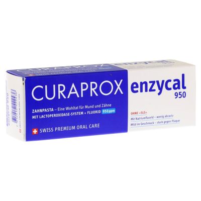 CURAPROX enzycal 950 Fluorid extra milde Zahnpasta