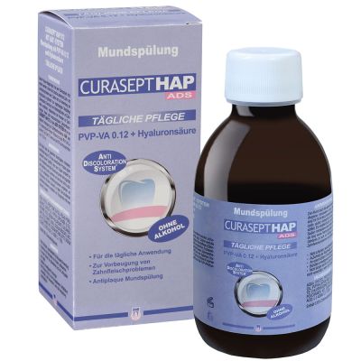 CURASEPT HAP012 PVP-VA 0,12+Hyaluron Mundspülung