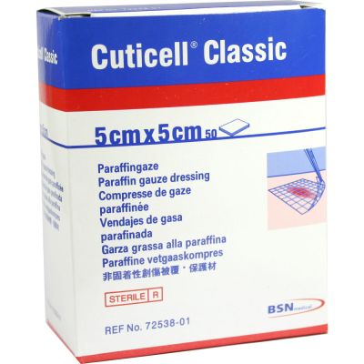 CUTICELL Classic Wundgaze 5x5 cm