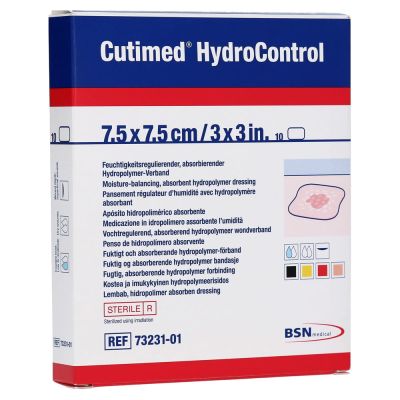 CUTIMED HydroControl Kompressen 7,5x7,5 cm