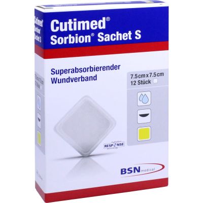 CUTIMED Sorbion Sachet S Wundauflage 7,5x7,5 cm