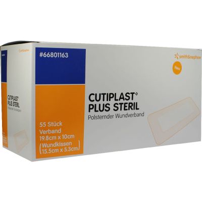 CUTIPLAST Plus steril 10x19,8 cm Verband