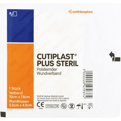 CUTIPLAST Plus steril 7,8x15 cm Verband