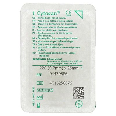 CYTOCAN Portkanüle 22 G 25 mm