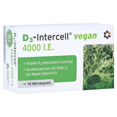 D3-INTERCELL Vegan 4.000 I.E. Kapseln