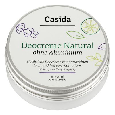 DEO CREME ohne Aluminium natural