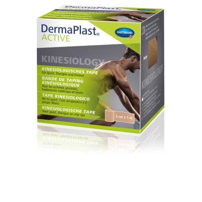 DERMAPLAST Active Kinesiology Tape 5 cmx5 m beige