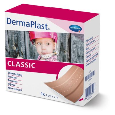 DERMAPLAST CLASSIC Wundpflaster 4 cmx5 m