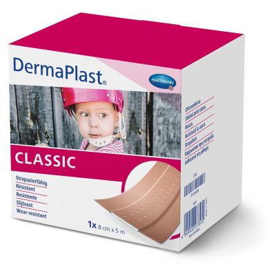 DERMAPLAST CLASSIC Wundpflaster 8 cmx5 m