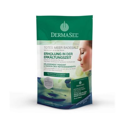 DERMASEL Totes Meer Badesalz+Erkältungszeit SPA