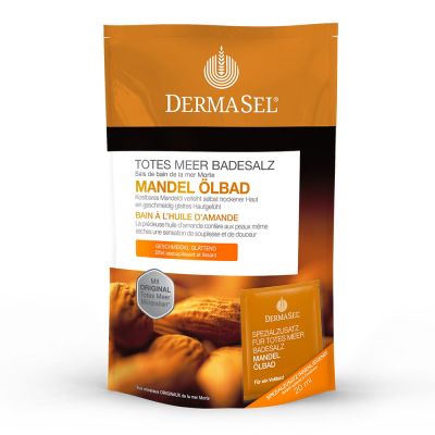 DERMASEL Totes Meer Badesalz+Mandel SPA