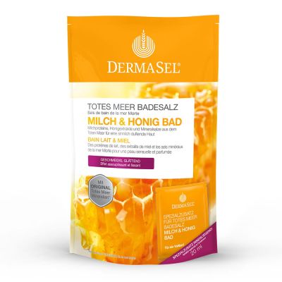 DERMASEL Totes Meer Badesalz+Milch&Honig SPA