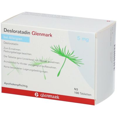 DESLORATADIN Glenmark 5 mg Tabletten