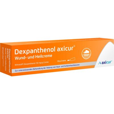 DEXPANTHENOL axicur Wund- und Heilcreme 50 mg/g