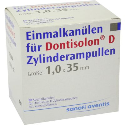 DONTISOLON D Einm.Kan.f.Dontisolon D Zyl.Amp.