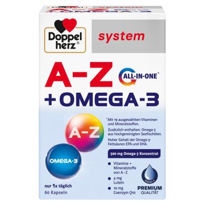 DOPPELHERZ A-Z+Omega-3 all-in-one system Kapseln