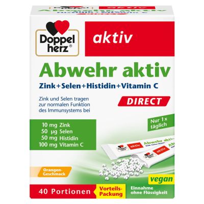 Doppelherz Abwehr aktiv direct Zink+Selen+Histidin