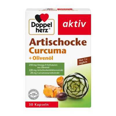 Doppelherz aktiv Artischocke + Olivenöl + Curcuma