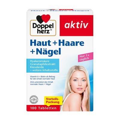 DOPPELHERZ Haut+Haare+Nägel Tabletten