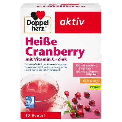 DOPPELHERZ Heiße Cranberry Granulat