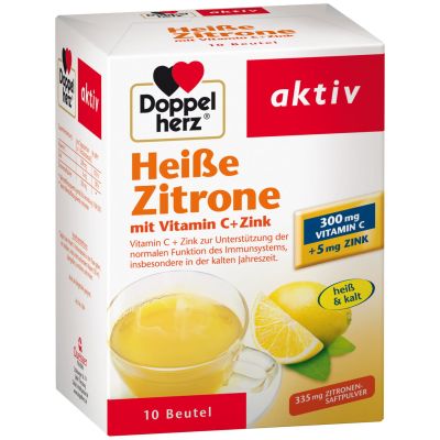 Doppelherz Heiße Zitrone Vit. C + Zink