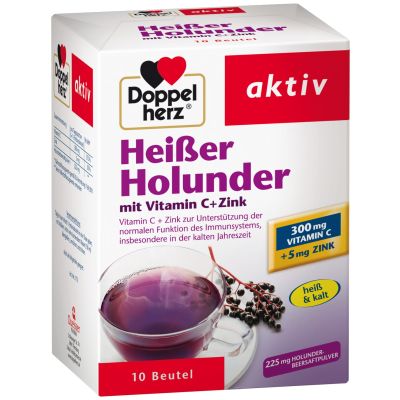 DOPPELHERZ Heißer Holunder Granulat