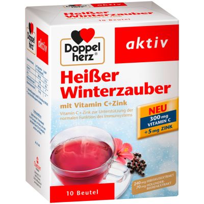 DOPPELHERZ heisser Winterzauber Granulat Portionsb.