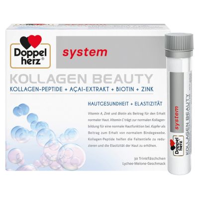 DOPPELHERZ System Kollagen Beauty Ampullen