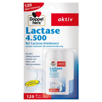 Doppelherz aktiv Lactase 4.500 bei Laktose-Intoleranz