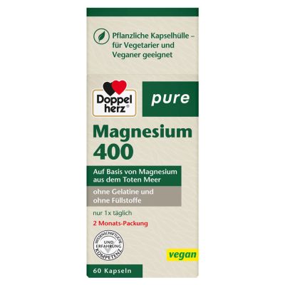 DOPPELHERZ Magnesium 400 pure Kapseln