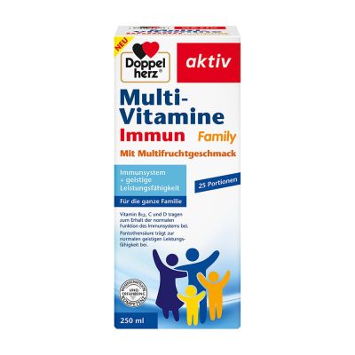 DOPPELHERZ Multi-Vitamine Immun Family flüssig