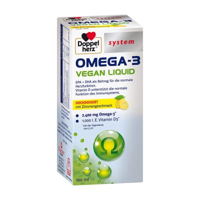 DOPPELHERZ Omega-3 vegan Liquid system