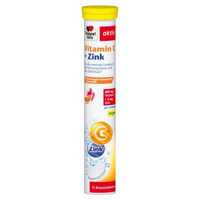 DOPPELHERZ Vitamin C+Zink Brausetabletten