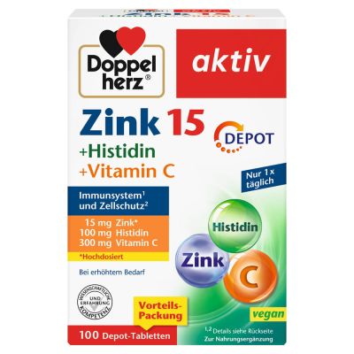 DOPPELHERZ Zink+Histidin Depot Tabletten