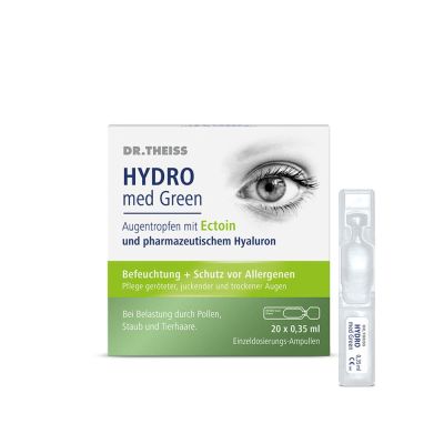 DR.THEISS Hydro med Green Augentro.Einzeldos.Amp.