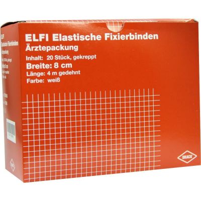 DRACOELFI elast.Fixierbinde 8 cmx4 m gekreppt