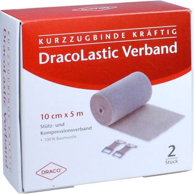 DRACOLASTIC Verband kräftig 10 cm Doppelpackung