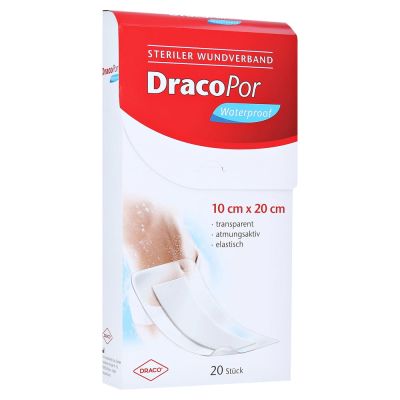 DRACOPOR waterproof Wundverband 10x20 cm steril