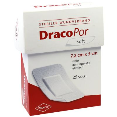 DRACOPOR Wundverband 5cm x 7.2cm (steril)