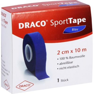 DRACOTAPEVERBAND 2 cmx10 m blau