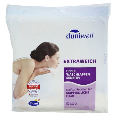 DUNIWELL Einmal Waschlappen sensitiv