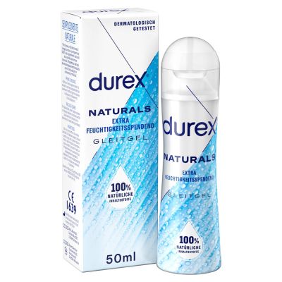 DUREX naturals Gleitgel extra feuchtigkeitsspend.