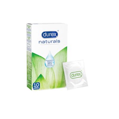 DUREX naturals Kondome mit Gleitgel wasserbasiert