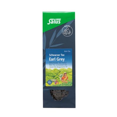 EARL Grey schwarzer Tee Blatt-Tee Bio Salus