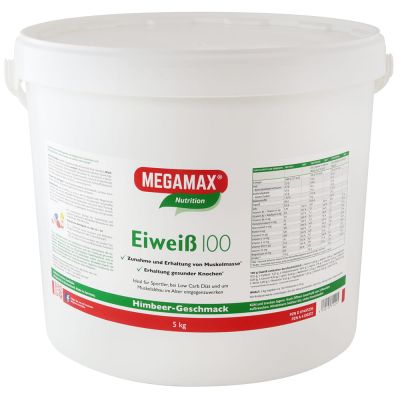 EIWEISS 100 Himbeer Quark Megamax Pulver