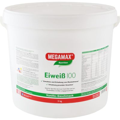 EIWEISS 100 Vanille Megamax Pulver